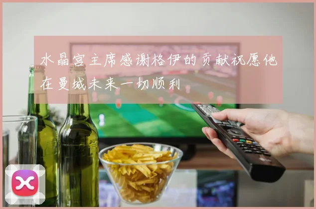 水晶宫主席感谢格伊的贡献祝愿他在曼城未来一切顺利